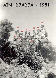 COLO TLEMCEN AIN DJADJA 1951